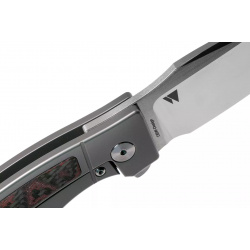 Складной нож QSP Legatus QS136 B  сталь M390 рукоять титан/карбон