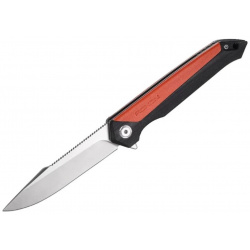 Складной нож Roxon K3  сталь D2 рукоять G10/кожа оранжевый
