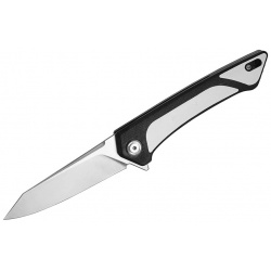 Складной нож Roxon K2  сталь D2 рукоять G10/кожа белый