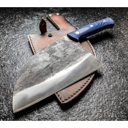 Сербский нож (топорик) Samura MAD BULL  сталь AUS 8 рукоять G10