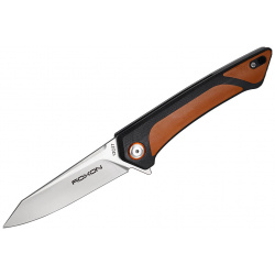 Складной нож Roxon K2  сталь sandvik 12C27 рукоять G10/кожа коричневый