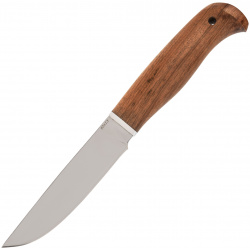 Нож Финский  сталь 65х13 рукоять орех Фабрика Баринова