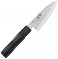 Кухонный нож Деба Seki Magoroku EdgeST 105 мм  нержавеющая сталь рукоять пластик Kai