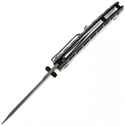 Складной полуавтоматический нож DA78  сталь 65Х13 рукоять Pirat