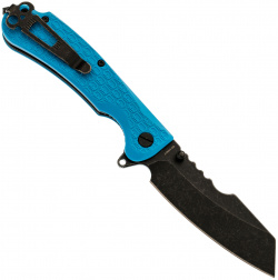 Складной нож Daggerr Rhino Blue BW  сталь 8Cr14MoV рукоять FRN
