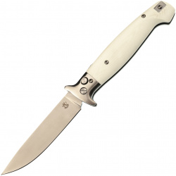 Складной нож Steelclaw "Страйк"  сталь D2 рукоять G10 белый