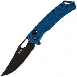 Складной нож SRM 9201  сталь 8Cr13MOV Blackwash рукоять Blue FRN Knives