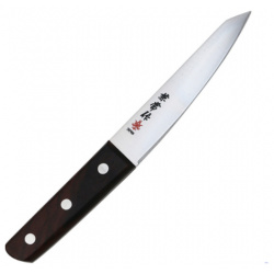 Нож кухонный Kanetsune 140 мм  сталь SKD 12 рукоять дерево