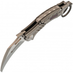 Складной нож Maxace Raptor  сталь Magnacut рукоять Grey Titan/Timascus Knife