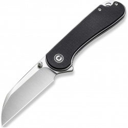 Складной нож Elementum Wharncliffe CIVIVI  сталь Nitro V рукоять Black G10