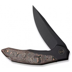 Складной нож We Knife Merata  сталь CPM 20CV рукоять титан/карбон