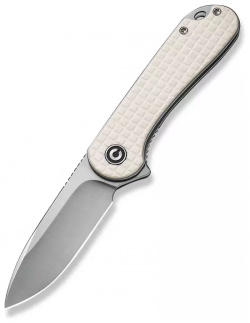 Складной нож Civivi Elementum  сталь D2 рукоять G10 бежевый