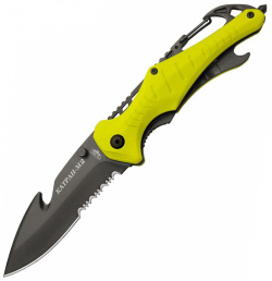 Складной нож Катран М2  сталь AUS 8 желтый НОКС
