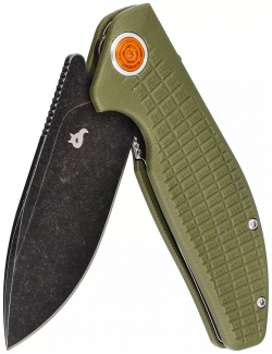 Складной нож Fox Acutuc  сталь D2 рукоять G10 зеленый