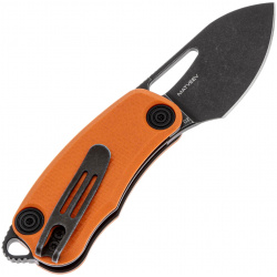 Складной нож Fox Nix  сталь D2 рукоять G10 оранжевый