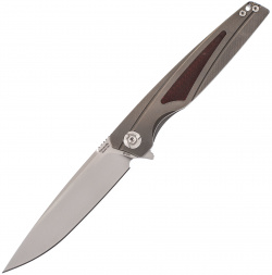 Складной нож 803CH Rikeknife  сталь M390 рукоять Dark Grey Titan/G10