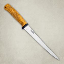 Нож Белуга  карельская береза 95х18 АиР