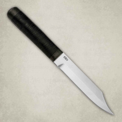 Нож туристический АиР "Засапожный 1"  сталь 100х13м рукоять кожа