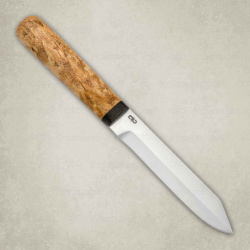 Нож туристический АиР "Засапожный 2"  сталь 100х13м рукоять карельская береза