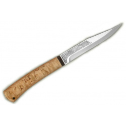 Нож разделочный "Заноза" карельская береза  АиР
