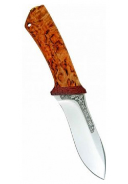 Нож разделочный "Скинер" карельская береза  95х18 АиР