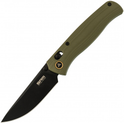 Складной нож SRM 255I GP  сталь 10Cr15CoMoV PVD рукоять OD Green G10 Knives