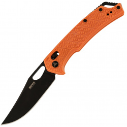 Складной нож SRM 9201  сталь 8Cr13MOV Blackwash рукоять Orange FRN Knives