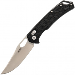 Складной нож SRM 9201 PB  сталь 8Cr13MOV Blackwash рукоять Black FRN Knives