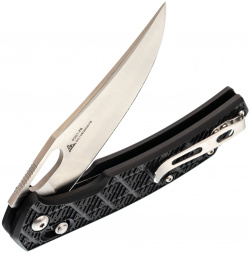 Складной нож SRM 9201 PB  сталь 8Cr13MOV Blackwash рукоять Black FRN Knives
