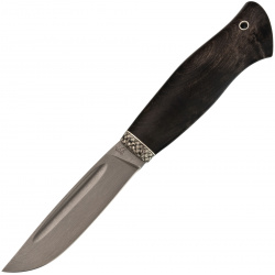 Нож C12 Финский  сталь Х12МФ рукоять карельская береза Слон