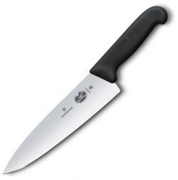 Шеф нож Victorinox  сталь X55CrMo14 рукоять фиброкс черный