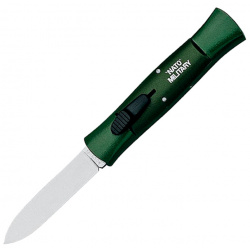 Складной нож Fox Nato Military  сталь 420НС рукоять 6061 T 6 Aluminium зеленый