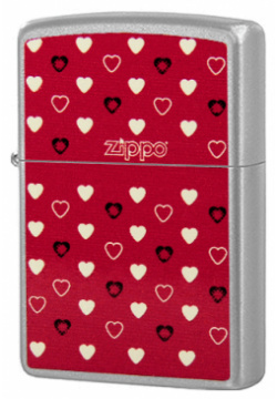 Зажигалка Zippo Hearts 205  латунь