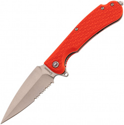 Складной нож Daggerr Urban 2 Orange SW Serrated  сталь 8Cr14MoV рукоять FRN
