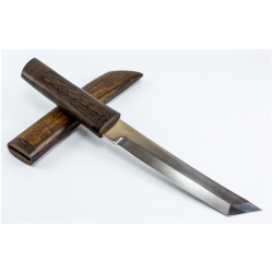 Нож Танто  сталь Х12МФ рукоять и ножны венге Кузница Семина