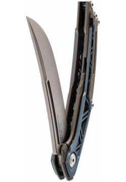 Складной нож Fat Dragon The Babel  сталь CPM S90V рукоять титановый сплав TC4 синий