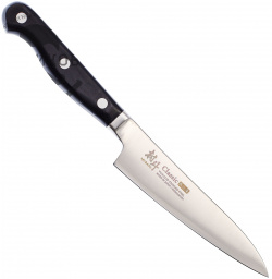 Нож кухонный Шеф Shimomura MURATO Classic 125 мм  сталь VG 10 рукоять Pakka Wood Sharp