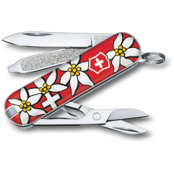Нож перочинный Victorinox Classic SD Edelweiss (0 6223 840) 58 мм  7 функций