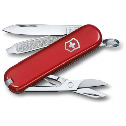 Нож Victorinox Classic SD Colors  Style Icon (0 6223 G) красный 7 функций 58мм