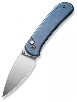 Складной нож WE Knife Qubit  сталь CPM 20CV рукоять титан синий