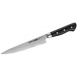 Нож кухонный Samura PRO S для нарезки  SP 0045 сталь AUS 8 рукоять G10 200 мм