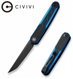 Складной нож Civivi KwaiQ  сталь Nitro V рукоять G10 синий