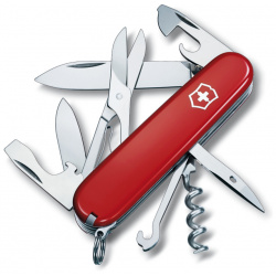 Нож перочинный Victorinox Climber  сталь X55CrMo14 рукоять Cellidor® красный