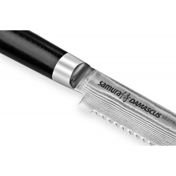 Нож кухонный для хлеба Samura Damascus  сталь VG 10/дамаск рукоять стеклотекстолит