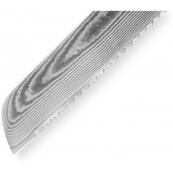 Нож кухонный для хлеба Samura Damascus  сталь VG 10/дамаск рукоять стеклотекстолит