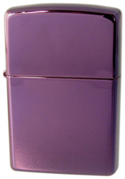 Зажигалка ZIPPO Abyss Classic  латунь с покрытием фиолетовый глянцевая 36х12x56 мм