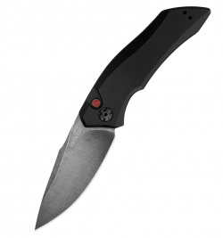 Полуавтоматический складной нож Kershaw Launch 1  сталь Crucible CPM® 154 рукоять анодированный алюминий чёрный