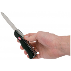 Нож перочинный Victorinox Outrider  сталь X50CrMoV15 рукоять нейлон черный