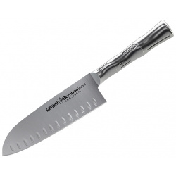Нож кухонный Сантоку Samura Bamboo SBA 0094/Y  сталь AUS 8