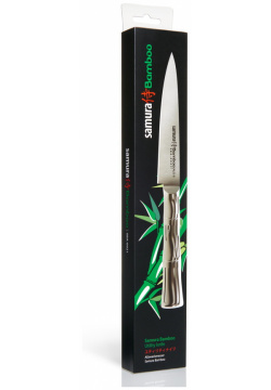 Нож кухонный универсальный Samura Bamboo SBA 0021/Y  сталь AUS 8